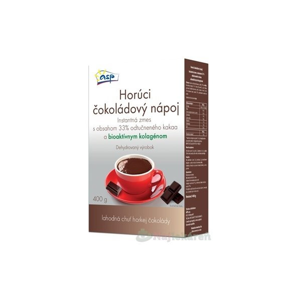 Asp Horúci ČOKOLÁDOVÝ NÁPOJ s kolagénom  400 g