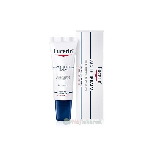 Eucerin ACUTE LIP BALM balzam na pery 10ml