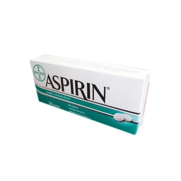 Aspirin 500 mg proti bolesti a horúčke 20 tbl