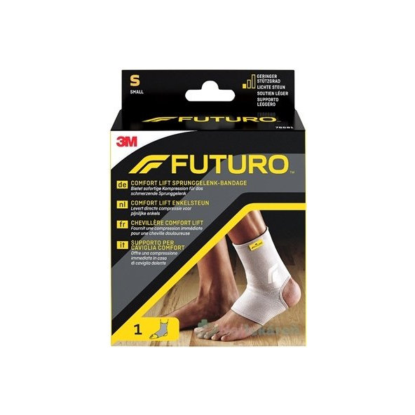 3M FUTURO Comfort bandáž na členok veľkosť S, ľahká opora, 1ks