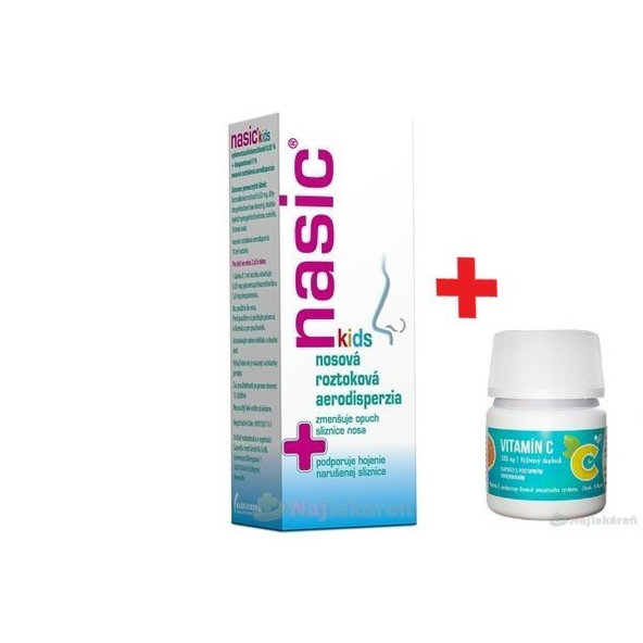 NASIC nosový sprej pre deti na nádchu 10 ml