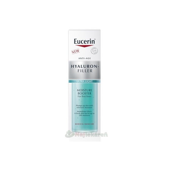 Eucerin Hyaluron-Filler + 3x EFFECT Hydratačný booster 30ml