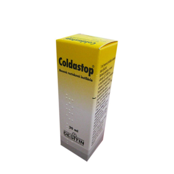 Coldastop nosová roztoková instilácia 20ml