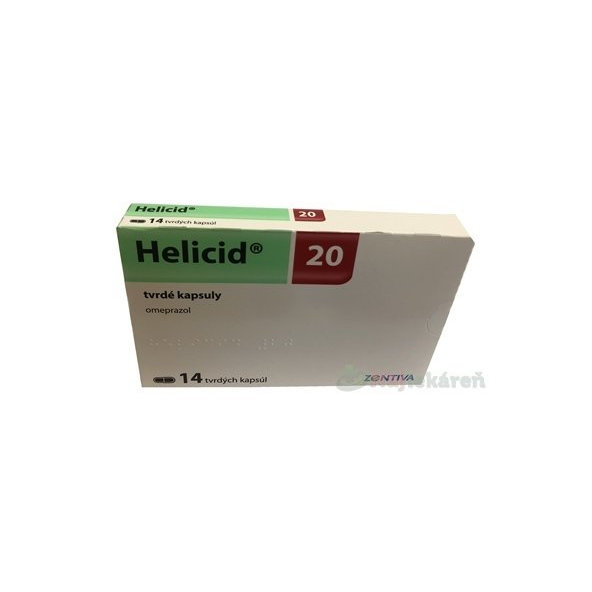 Helicid 20mg, 14 ks