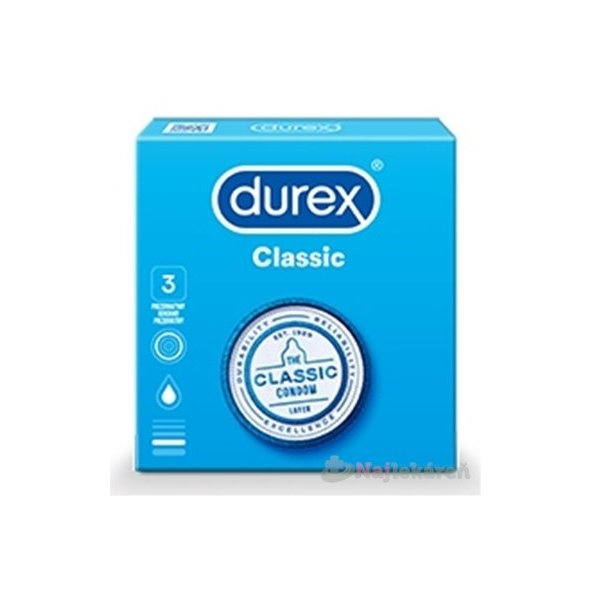 DUREX Classic kondóm 3ks
