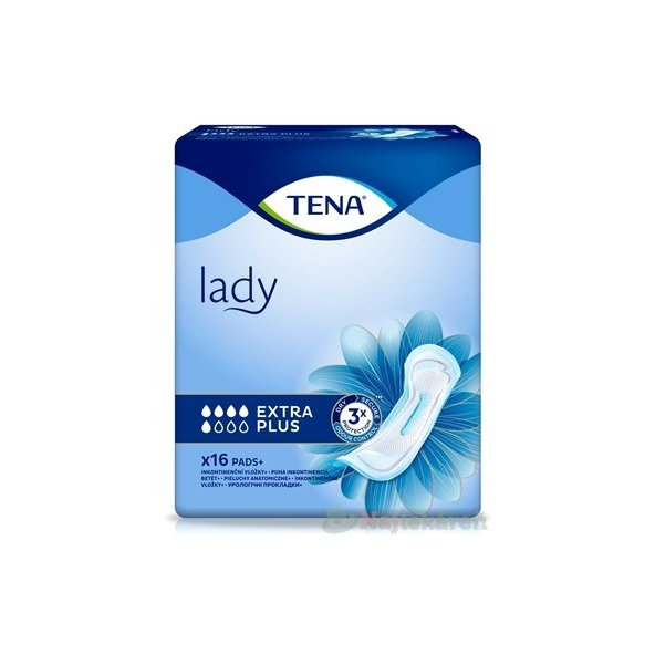 TENA Lady Extra Plus inkontinenčné vložky 16ks