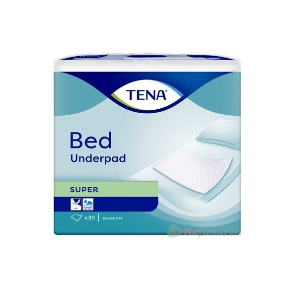 TENA Bed Super absorpčné podložky, 60x90cm, 35ks