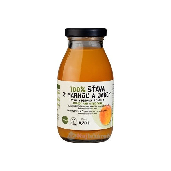 Zdravo 100% MARHUĽOVO-JABLKOVÁ ŠŤAVA  200 ml