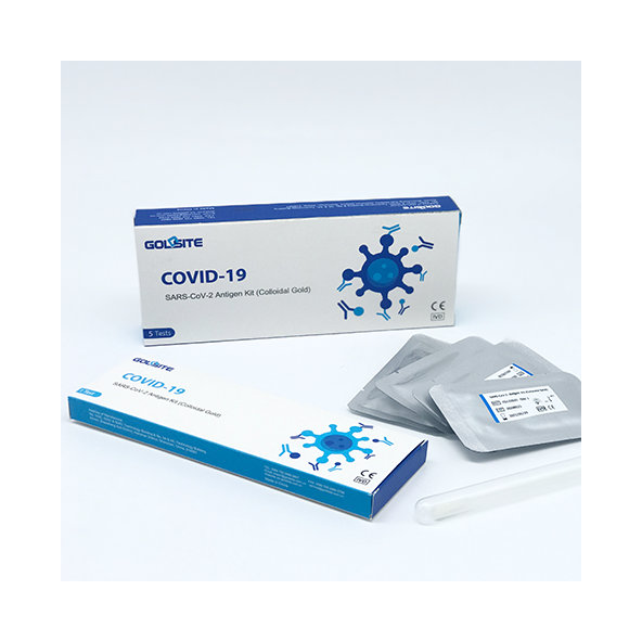 Goldsite Antigenový rýchlotest Covid -19 (Sars-cov-2) 1ks - výter z nosa