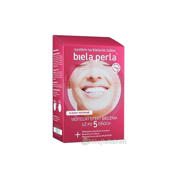 Biela perla Systém na bielenie zubov