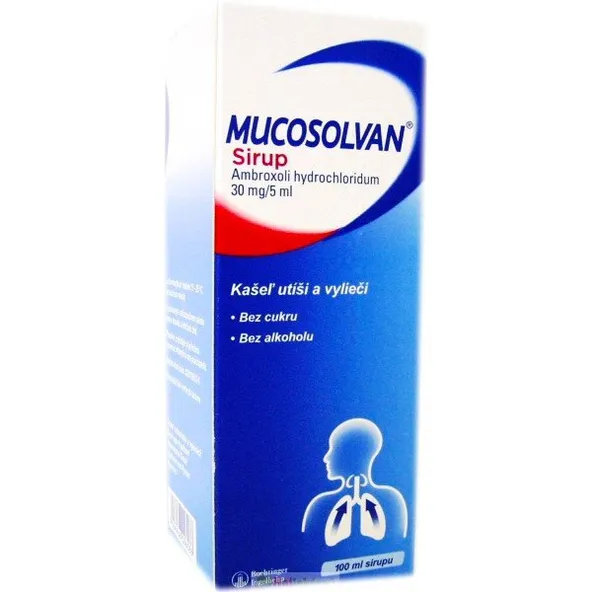 Mucosolvan sirup pre dospelých 600 mg, 100 ml