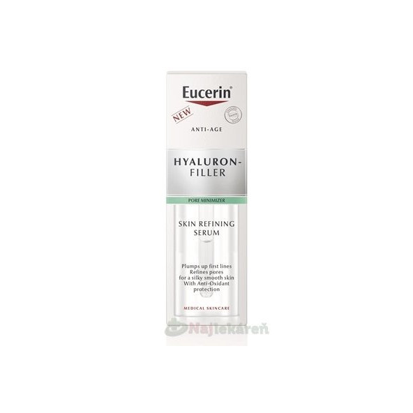 Eucerin Hyaluron-Filler + 3x EFFECT Zjemňujúce pleťové sérum 30ml
