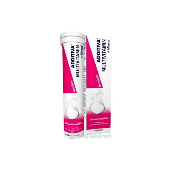 ADDITIVA MULTIVITAMÍN + Minerál, Broskyňa