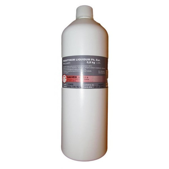 PARAFFINUM LIQUIDUM Ph. Eur. - GALVEX tekutý parafín 0,8kg
