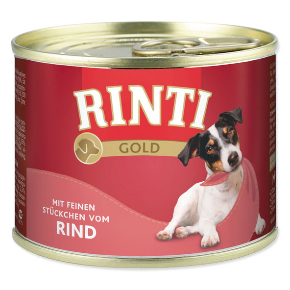 Rinti Gold Adult konzerva hovädzie 12 x 185 g