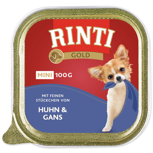 Rinti Gold Adult Mini vanička kura a hus 16 x 100 g