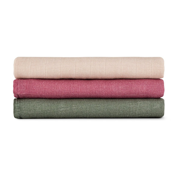 PETITE & MARS Sada plienok Moussy Botanic Tones 68 x 68 cm 3 ks