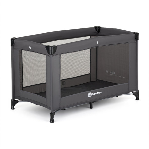 PETITE&MARS Koot Lite Postieľka cestovná Dark Grey