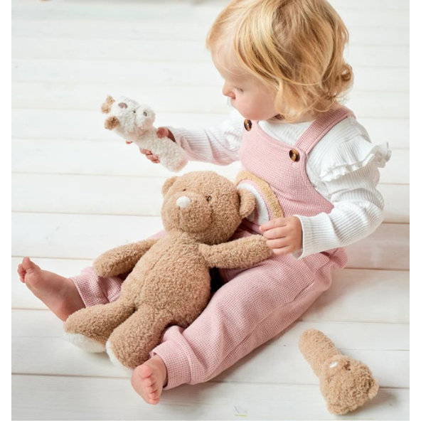 NATTOU Hračka plyšová Teddy medvedík 30 cm, 0m+