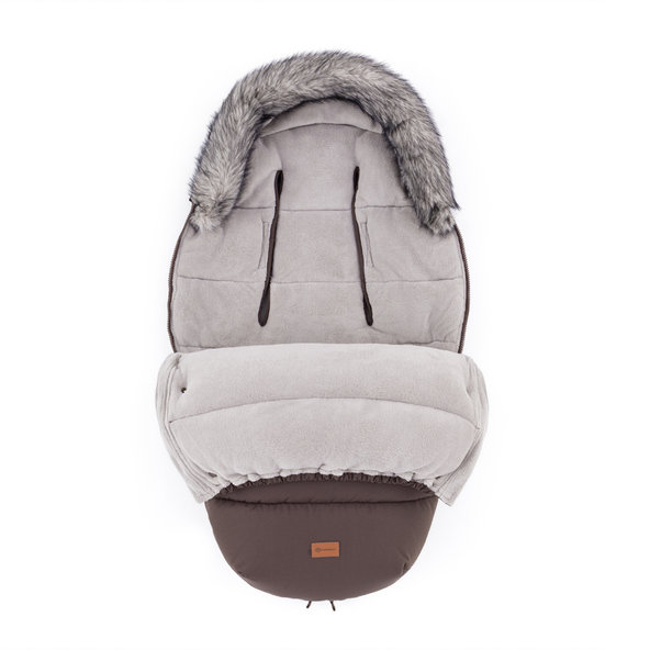 PETITE&MARS Set fusak Comfy 4v1 + rukavice Furry Rich Brown