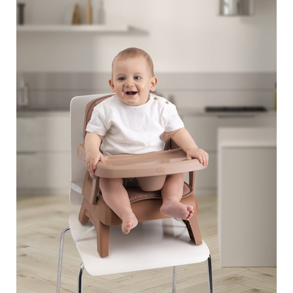 CHICCO Podsedák prenosný Bento – Terracotta 6m+