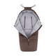 PETITE&MARS Set fusak Jibot 3v1 + rukavice Jasie Dark Walnut