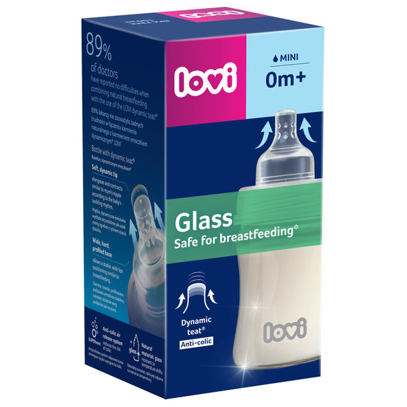 LOVI Sklenená fľaša 150 ml