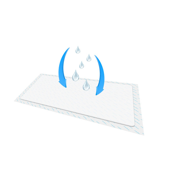 BABYONO Jednorazové prebaľovacie podložky 60 × 90 cm 10+2 ks