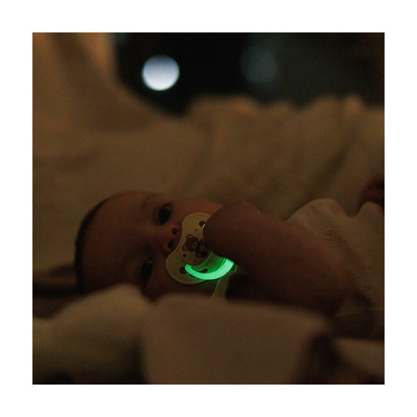 BABYONO Cumlíky silikónové anatomické 0-6m  2 ks