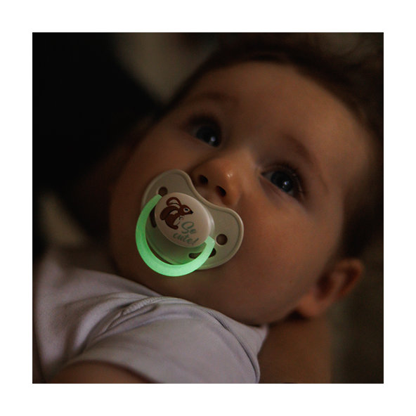 BABYONO Cumlíky silikónové anatomické 6-18m 2 ks