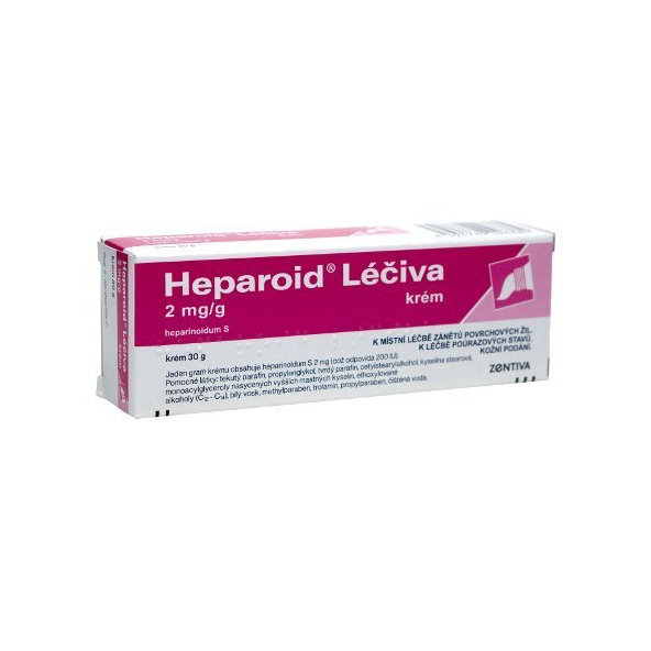 Heparoid masť proti zápalu a opuchu 30 g
