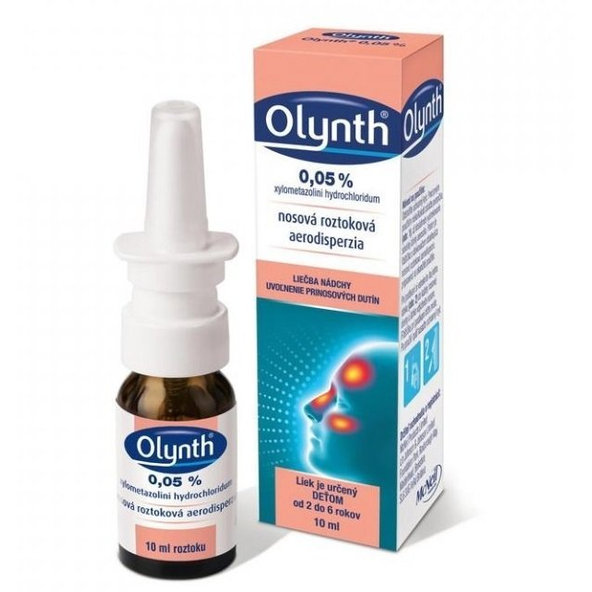 Olynth 0,05 % na upchatý nos a nádchu 10 ml
