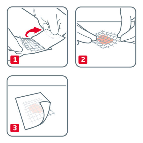LEUKOPLAST Cuticell Classic sterilné krytie 5x5 cm, 5 ks