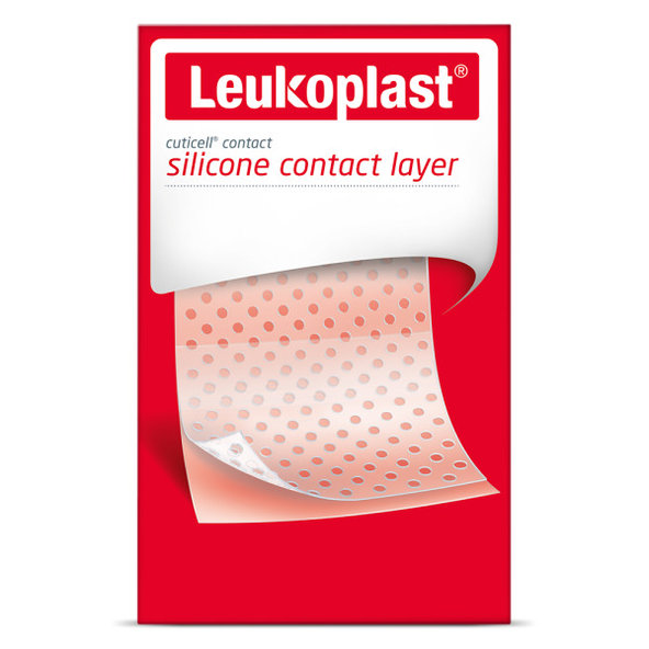 LEUKOPLAST Cuticell Contact sterilné krytie 5×7,5 cm, 5 ks