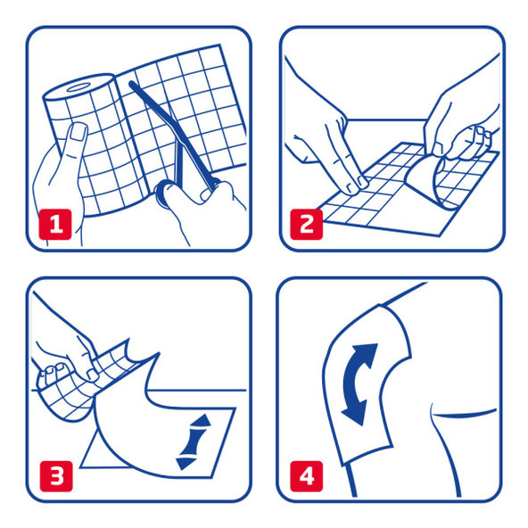 LEUKOPLAST Hypafix samolepiaci obväz, 10cmx10m  1 ks