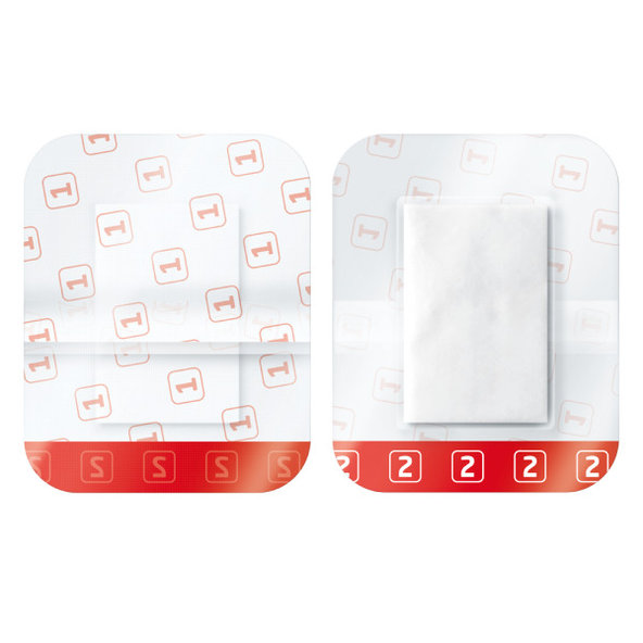 LEUKOPLAST LEUKOMED T Plus absorbčná náplasť na rany, 5x7,2cm 5 ks