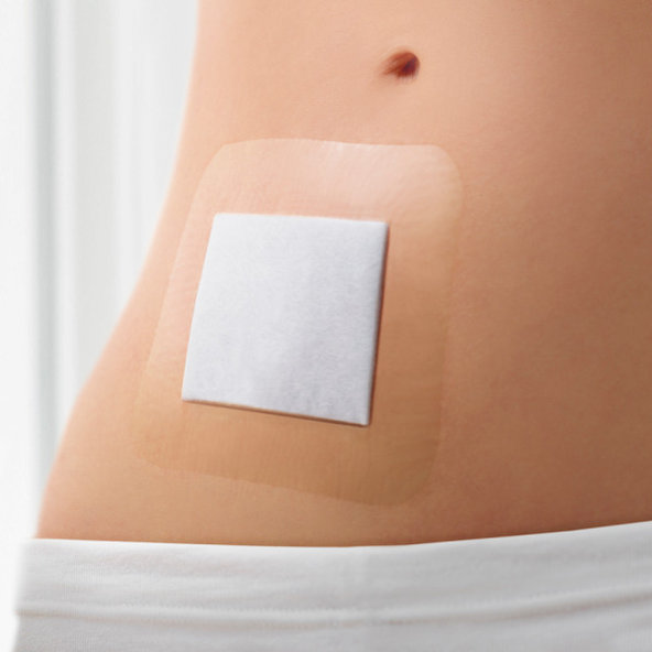 LEUKOPLAST LEUKOMED T Plus absorbčná náplasť na rany, 5x7,2cm 5 ks