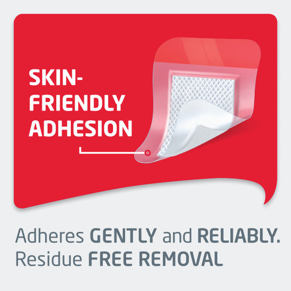 LEUKOPLAST LEUKOMED T Plus absorbčná náplasť na rany, 5x7,2cm 5 ks