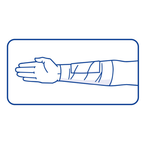 LEUKOPLAST Elastomull haft bandáž na rany 8cm x 4m
