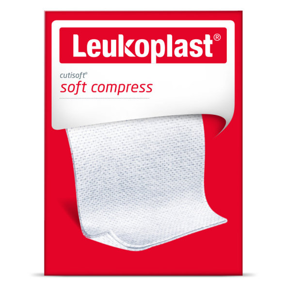 LEUKOPLAST® Cutisoft® soft compress 7,5x7,5cm, 12ks