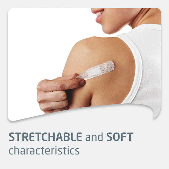 LEUKOPLAST Soft White náplasť na rany, 2 veľkosti, 20ks