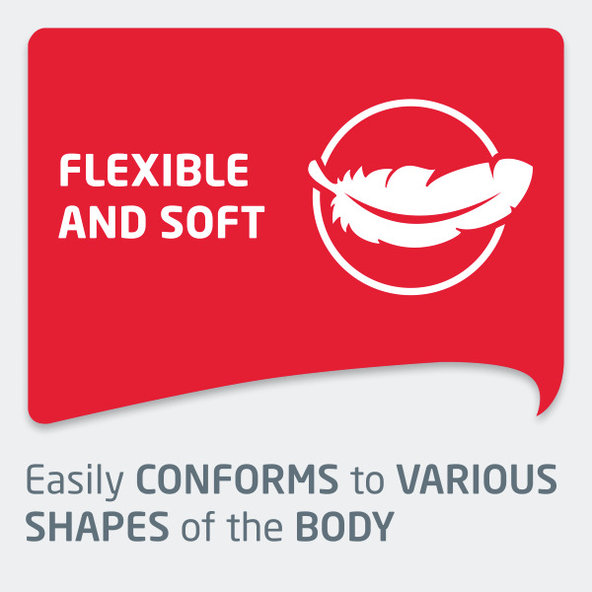 LEUKOPLAST Soft White náplasť na rany, 2 veľkosti, 20ks