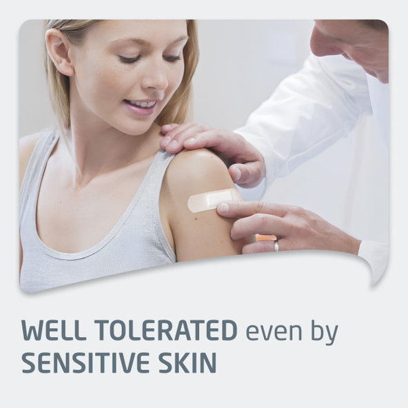 LEUKOPLAST Soft White náplasť na rany 38 x 72mm, 10ks