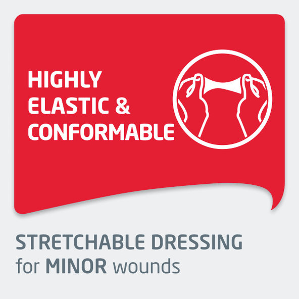 LEUKOPLAST ELASTIC pás 6cmx1m, 1ks