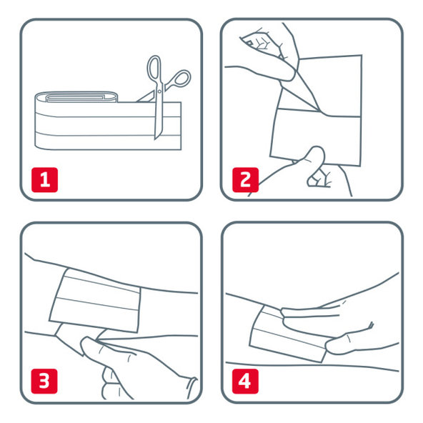 LEUKOPLAST KIDS Vodeodolná náplasť na rany pre deti, pás 6cmx1m 1 ks