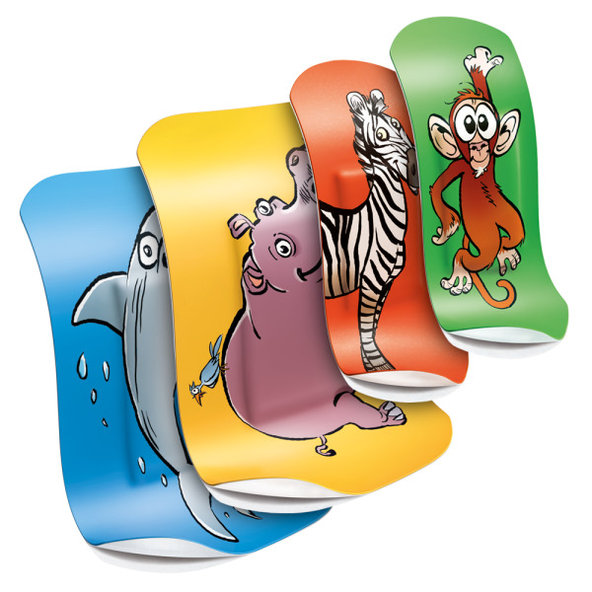 LEUKOPLAST KIDS  Náplasť na rany pre deti, 2 veľkosti 12 ks