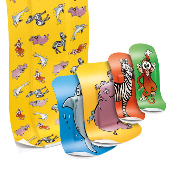 LEUKOPLAST KIDS Vodeodolná náplasť na rany pre deti, pás 6cmx1m 1 ks