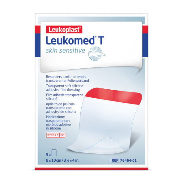 LEUKOMED® T Skin sensitive 8x10 cm, 5 ks