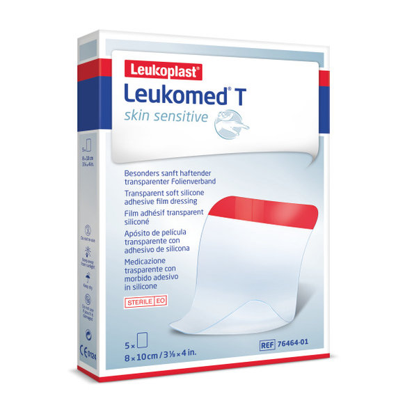 LEUKOMED® T Skin sensitive 8x10 cm, 5 ks
