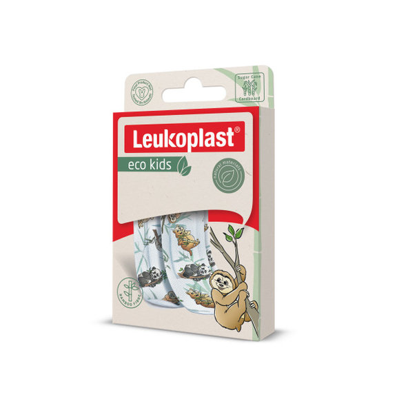 LEUKOPLAST ECO Kids detské náplasti, 2 veľkosti 12 ks